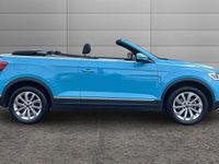 Used VW T-Roc Cabriolet Style 150 HP (110 kW) 2024 Blue Cabriolet