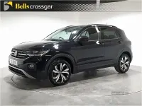 Used VW T-Cross Black Edition 110 HP (80 kW) 2022 Black SUV