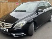 Used Mercedes B180 2014 Black Hatchback