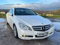 Usado Mercedes E250 SE 204 HP (150 kW) 2009 Branco Coupé