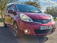 Used Nissan Note N-TEC 110 HP (80 kW) 2013 Red Hatchback