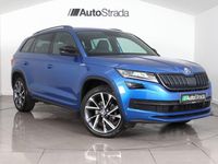 Used Skoda Kodiaq SportLine 150 HP (110 kW) 2021 Blue SUV