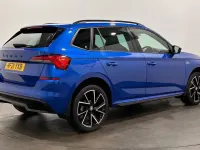 Used Skoda Kamiq Monte Carlo 110 HP (80 kW) 2021 Blue SUV