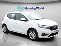 Used Dacia Sandero Comfort 91 HP (66 kW) 2022 White Hatchback