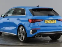Used Audi S3 Sportback Comfort 306 HP (225 kW) 2020 Blue Hatchback