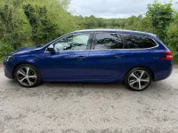 Begagnad Peugeot 308 GT-line 2018 Blå Kombi