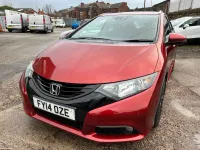 Używany Honda Civic SR 120 KM (88 kW) 2014 Czerwony Kombi
