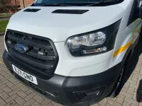 Used Ford Transit S 130 HP (95 kW) 2021 White Cabriolet