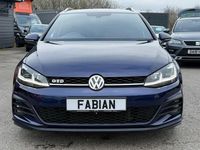 Used VW Golf VII GTD 184 HP (135 kW) 2018 Blue Estate