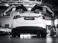 Used Tesla Model X Long Range AWD 397 kW (541 HP) 2020 White SUV