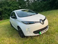 Used Renault Zoe Dynamique 80 kW (109 HP) 2019 White Hatchback