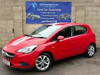 Usado Vauxhall Corsa S 2016 Rojo Utilitario