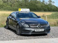 Used Mercedes CLS220 AMG line 177 HP (130 kW) 2016 Grey Coupe