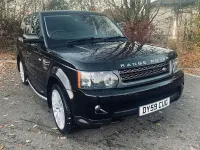 Used Land Rover Range Rover Sport HSE 306 HP (225 kW) 2009 Black SUV