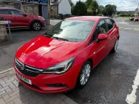 Used Vauxhall Astra 100 HP (73 kW) 2018 Red Hatchback