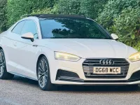 Used Audi A5 S-Line 286 HP (210 kW) 2018 White Coupe