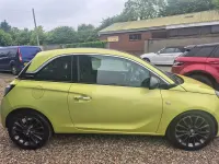 Used Vauxhall Adam Glam 70 HP (51 kW) 2014 Green Hatchback