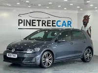 Used VW Golf VII GTD 184 HP (135 kW) 2018 Blue Hatchback