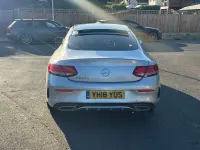 Used Mercedes C220 AMG Line Premium 2018 Silver Coupe