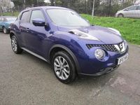 Usado Nissan Juke Tekna 117 CV (86 kW) 2017 Azul SUV
