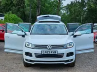 Used VW Touareg R-line 245 HP (180 kW) 2013 White SUV