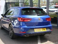 Used Seat Leon 4Drive 296 HP (217 kW) 2020 Blue Estate