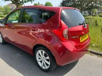 Used Nissan Note Acenta Premium 98 HP (72 kW) 2014 Red Hatchback