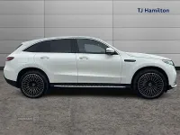 Used Mercedes EQC400 AMG Line Premium 300 kW (408 HP) 2020 White SUV