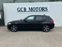 Used BMW 118 Sport Line 2017 Black Hatchback