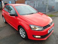 Used VW Polo Edition 70 HP (51 kW) 2014 Red Hatchback