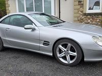 Used Mercedes SL350 245 HP (180 kW) 2005 Silver Cabriolet