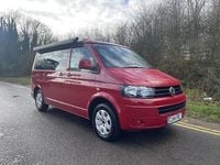 Used VW California Beach 2014 Red Van