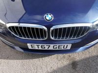 Used BMW 520 Comfort Edition 2018 Blue Sedan