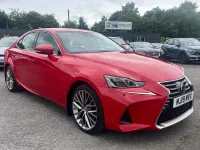 Used Lexus IS300h 2019 Red Sedan