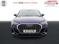 Used Audi Q3 Sportback S-Line 242 HP (177 kW) 2022 Navarra blue SUV