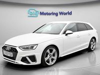 Used Audi A4 S-Line 190 HP (139 kW) 2020 White Estate