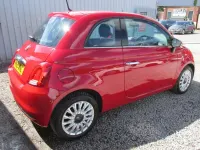 Used Fiat 500 Lounge 69 HP (50 kW) 2015 Red Hatchback