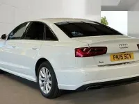 Used Audi A6 Performance 190 HP (139 kW) 2015 White Sedan