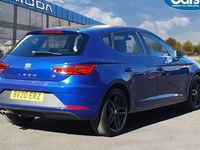 Used Seat Leon Black Edition 150 HP (110 kW) 2020 Blue Hatchback
