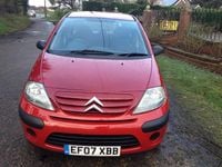 Used Citroën C3 70 HP (51 kW) 2007 Red Hatchback