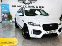Used Jaguar F-Pace R-Sport 2018 White SUV