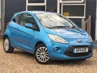 Used Ford Ka Zetec 69 HP (50 kW) 2011 Blue Hatchback