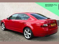 Used Skoda Octavia SE L 187 HP (137 kW) 2019 Red Hatchback