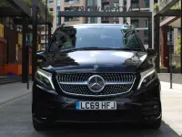 Used Mercedes V300 AMG line 239 HP (175 kW) 2019 Black MPV
