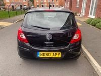 Used Vauxhall Corsa 2010 Black Hatchback