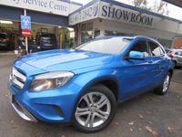 Used Mercedes GLA220 170 HP (125 kW) 2015 Blue SUV