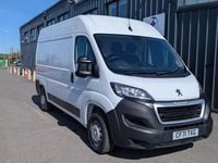 Used Peugeot Boxer 140 HP (102 kW) 2021 White Van