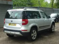 Used Skoda Yeti SE 110 HP (80 kW) 2014 Silver SUV