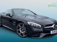 Used Mercedes SL400 AMG line 367 HP (269 kW) 2018 Black Cabriolet