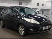 Begagnad Ford Fiesta Zetec 82 HK (60 kW) 2010 Svart Halvkombi